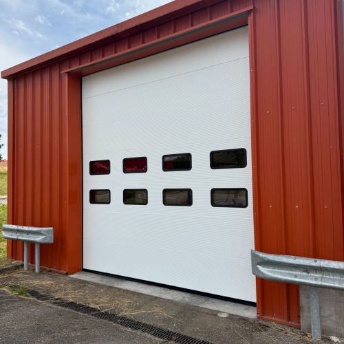 Image de Porte industrielle blanche